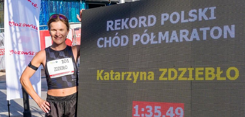 Katarzyna Zdziebło z rekordem Polski. Wielki sukces zawodniczki z Mielca