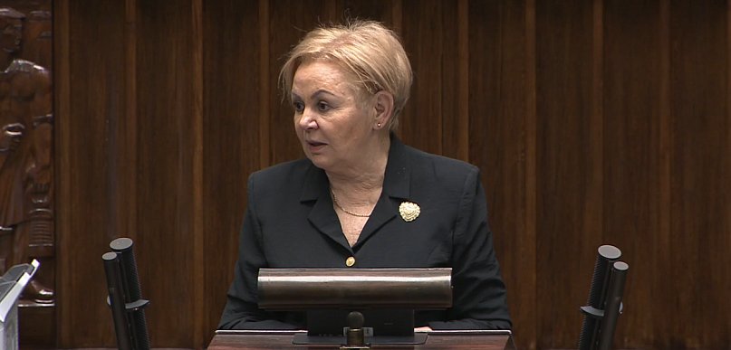 Krystyna Skowrońska w sejmie: Mielec nie może być wykluczony komunikacyjnie