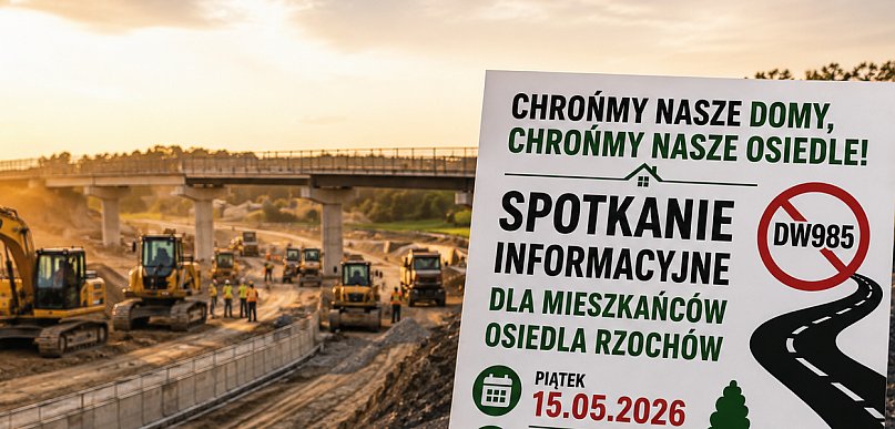 Nowa droga Mielec-Dębica łączy mieszkańców w obawach