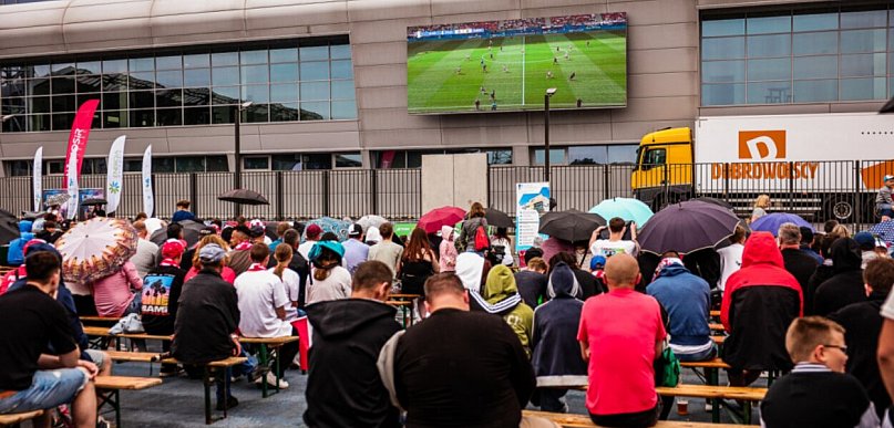 Nowa Strefa Kibica w Mielcu. Wielki finał Ligi Mistrzów na inaugurację
