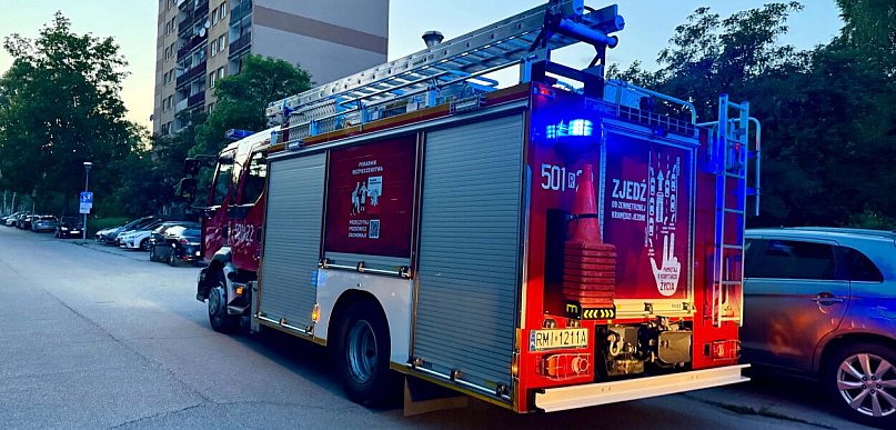 Alarm czadu w mieszkaniu przy ul. Kocjana