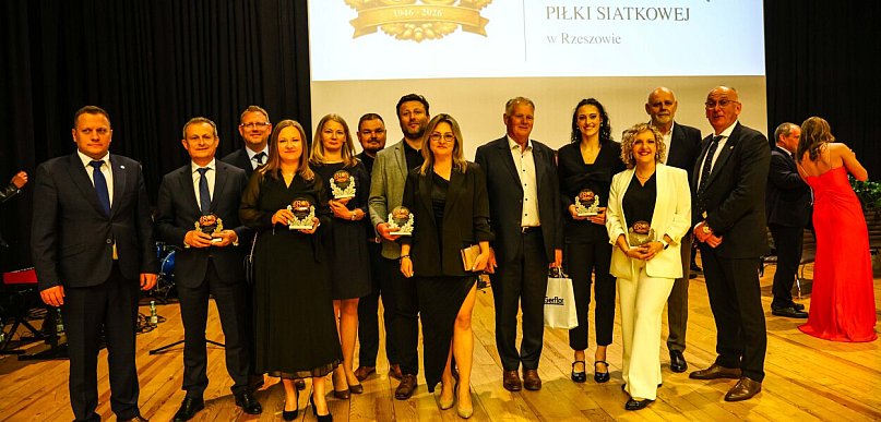 Mieleckie akcenty podczas gali 80-lecia podkarpackiej siatkówki