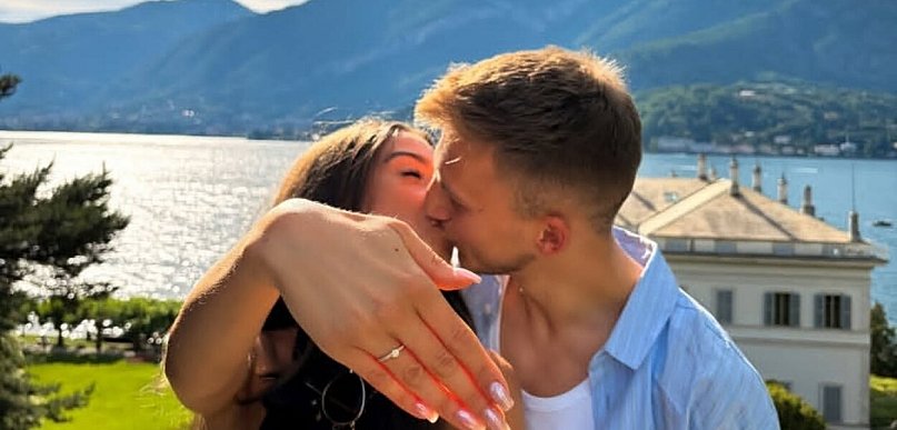 Piłkarz Stali Mielec się oświadczył. Klaudia powiedziała „tak”