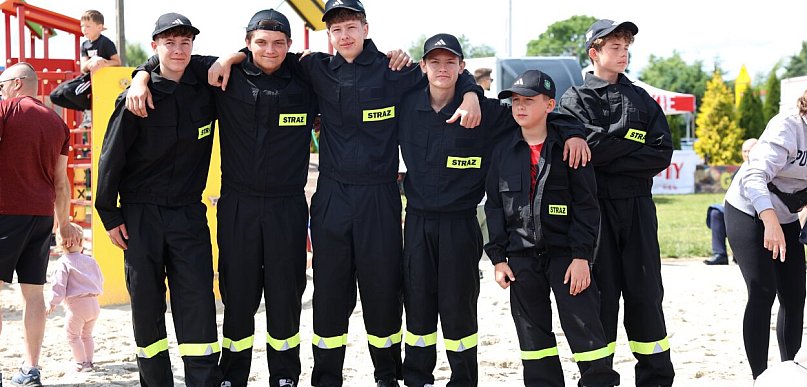 Młodzi strażacy rywalizowali w Maliniu [FOTO]
