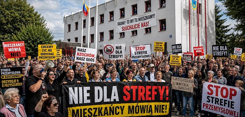 Rzochów mówi „dość”. We wtorek protest przed Urzędem Miejskim