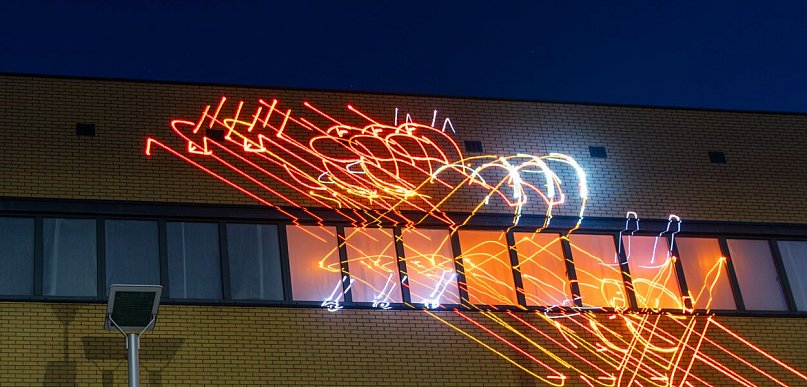 Wyjątkowe widowisko laserowe zwieńczyło wydarzenie w BCU [FOTO]
