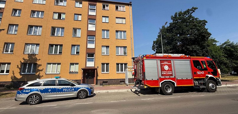 Obawiano się o życie seniorki. Konieczne było otwarcie mieszkania