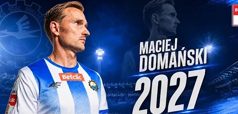 Kapitan zostaje w Mielcu. Maciej Domański przedłużył kontrakt