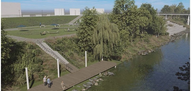 Mielczanin zaprojektował plażę nad Wisłoką. Znamy zwycięzcę konkursu