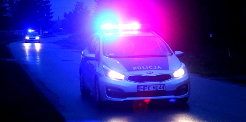 Duża akcja policji w powiecie. Zatrzymany agresywny mężczyzna - 100000