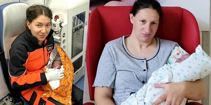 Mały - wielki cud. Pani Ania urodziła w domu. Medycy zdążyli pomóc - 102305