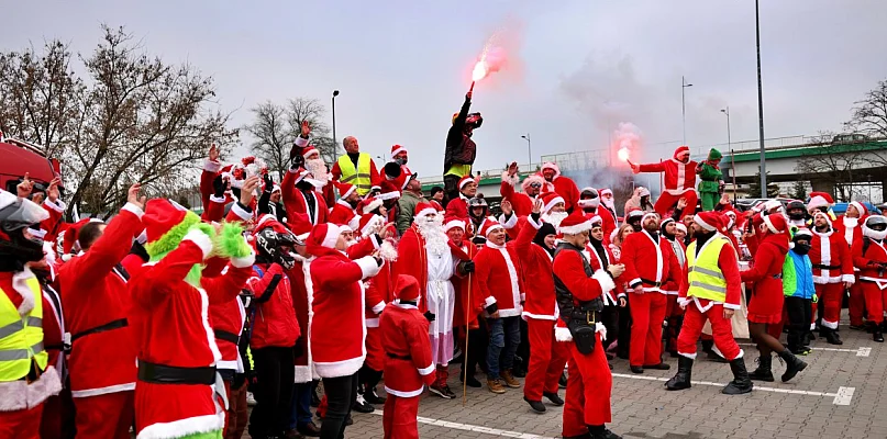 Mieleckie Mikołajki ruszyły! Mikołaje na motocyklach już w trasie [WIDEO] - 103140