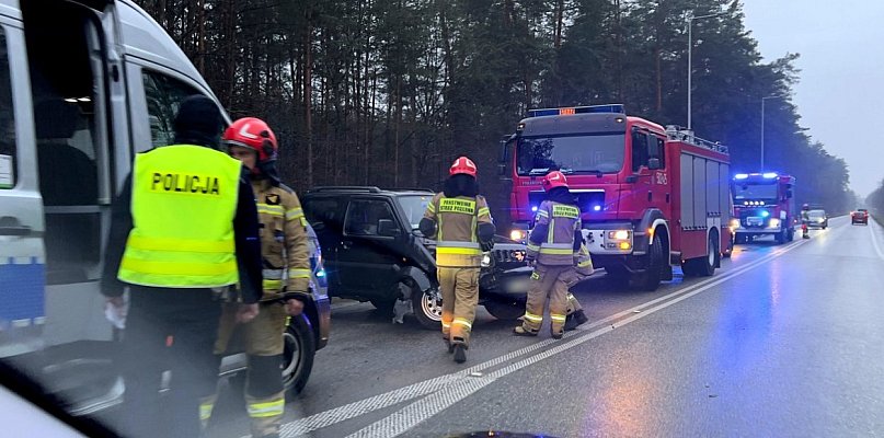 Wypadek na wylotówce z Mielca. Utrudnienia - 103164