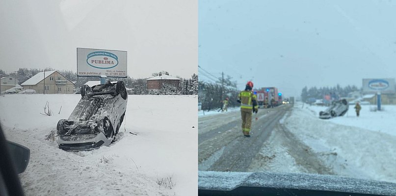 Wypadek w Piątkowcu. Utrudnienia! - 104314