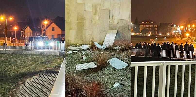 Młodzież imprezuje na Bulwarach. Są zniszczenia