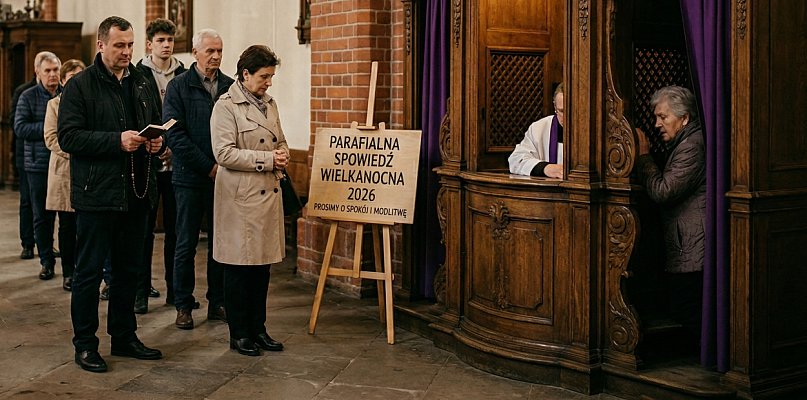 Harmonogram spowiedzi wielkanocnej w Mielcu (Wielkanoc 2026)