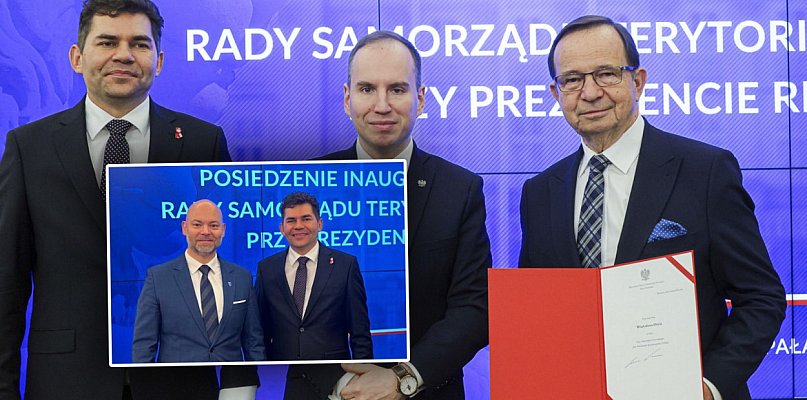 Mielczanie na inauguracji Rady Samorządu Terytorialnego przy Prezydencie RP