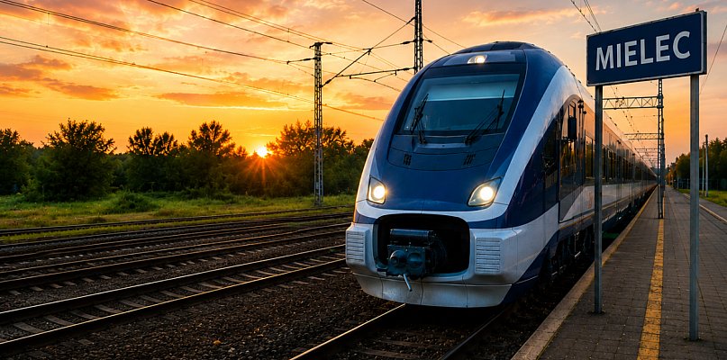 Mielec wróci na kolejową mapę Polski? Powiat walczy o pociągi do Kielc i Łodzi