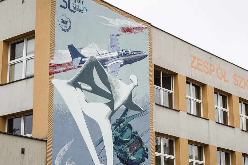 Nowy mural odsłonięty. To historia Strefy