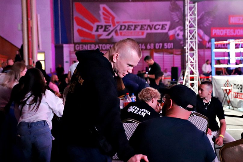 Paweł Róg na gali Magazimm Boxing Night III