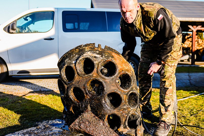 Szczątki rakiety V2 odkryte w listopadzie 2025