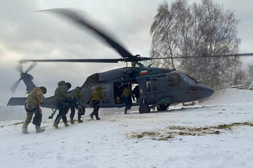 Black Hawk w Bieszczadach. Ekstremalne ćwiczenia