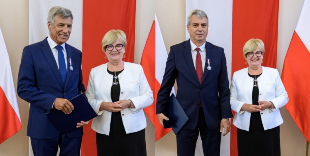 Bogdan Bieniek i Zdzisław Nowakowski z ważnymi odznaczeniami