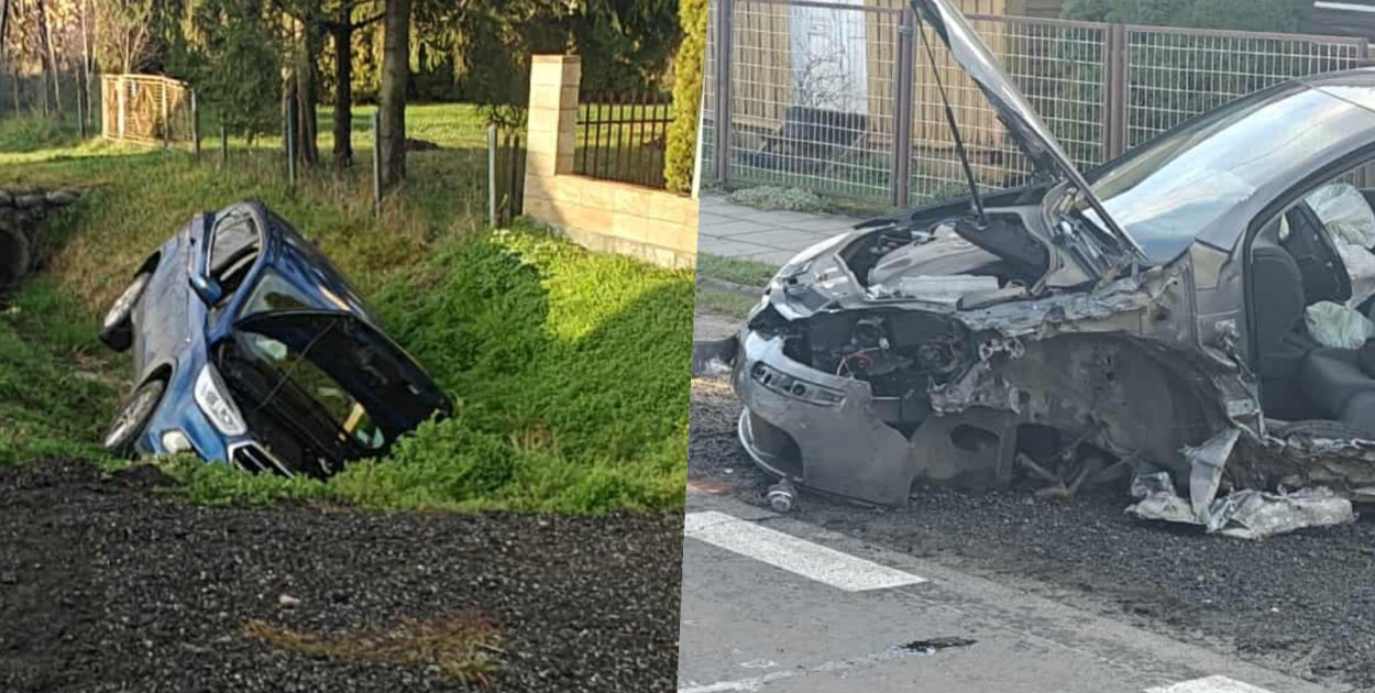 Czołowe zderzenie w Padwi. Trzy osoby w szpitalu