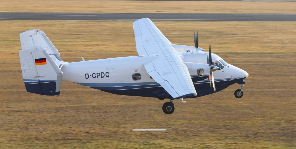 Samolot M28 05 dla niemieckiego klienta - firmy PD Sicherheit GmbH. Fot. PZL Mielec