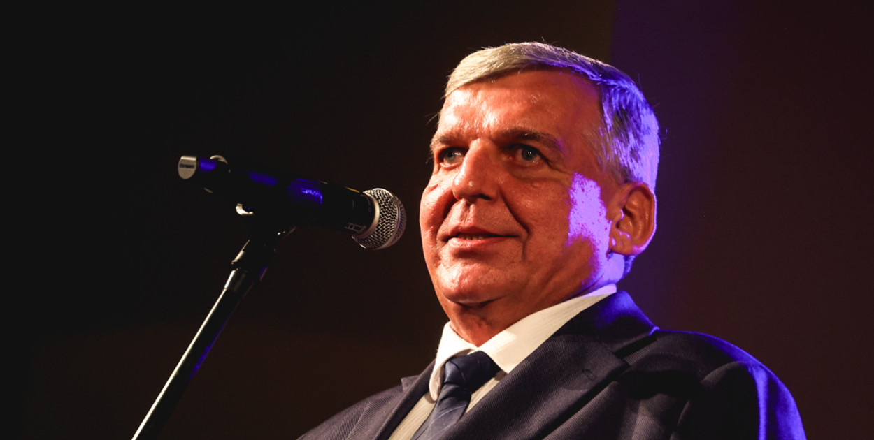 Profesor Oświaty Mieczysław Wilk. Fot. Kacper Strykowski / hej.mielec.pl