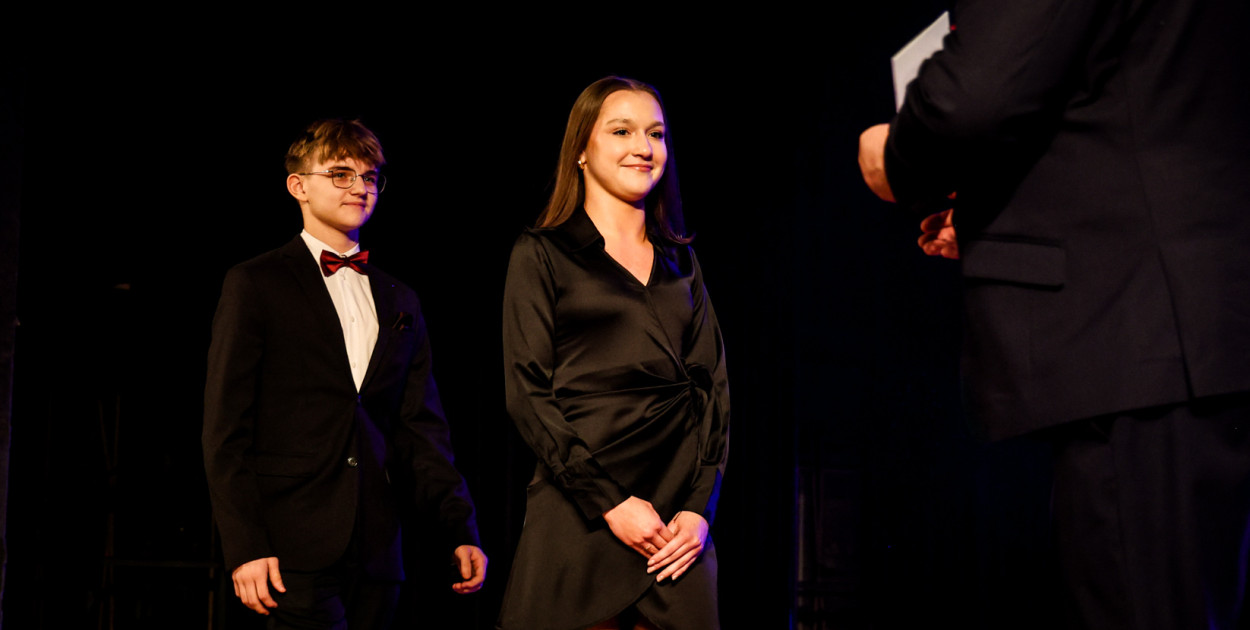 Gabriel Krakowski i Alicja Potoczna. Fot. Kacper Strykowski / hej.mielec.pl
