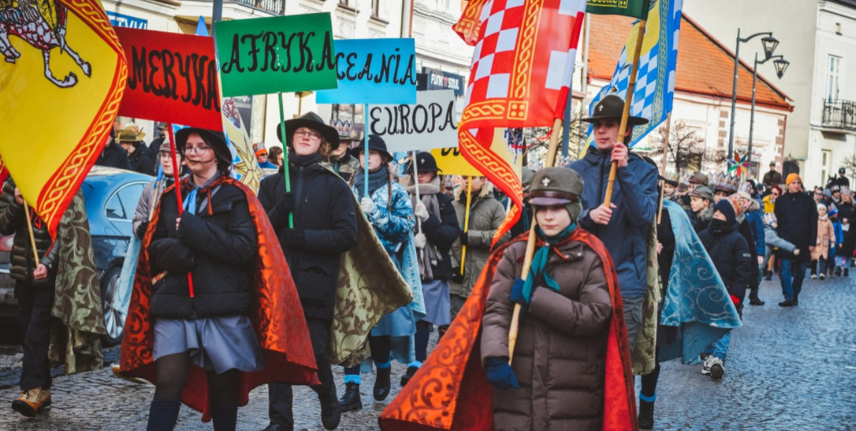 Orszak Trzech Króli w Mielcu.