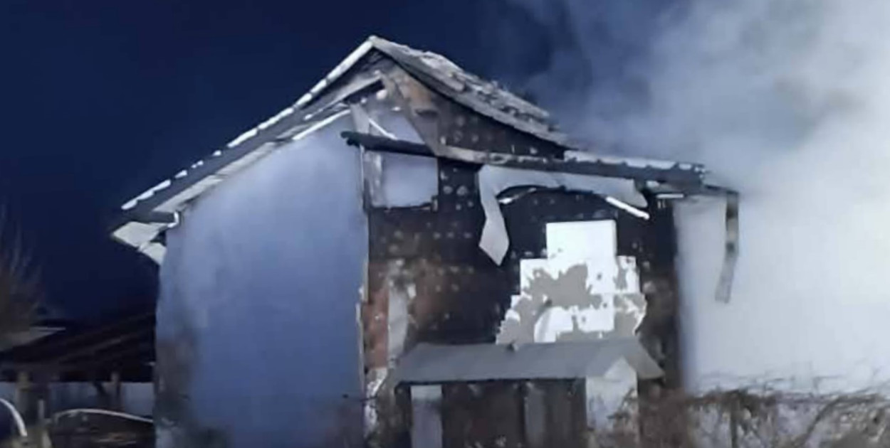 Pożar przy Wiesiołowskiego w Mielcu