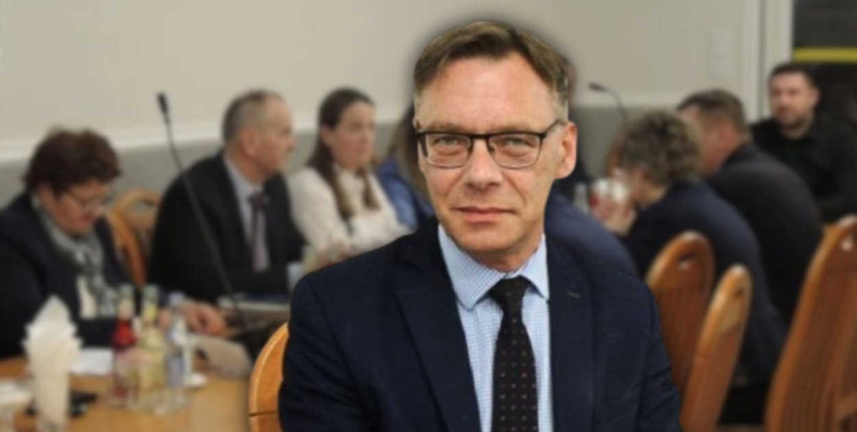 Robert Pluta, wójt Gminy Padew Narodowa.