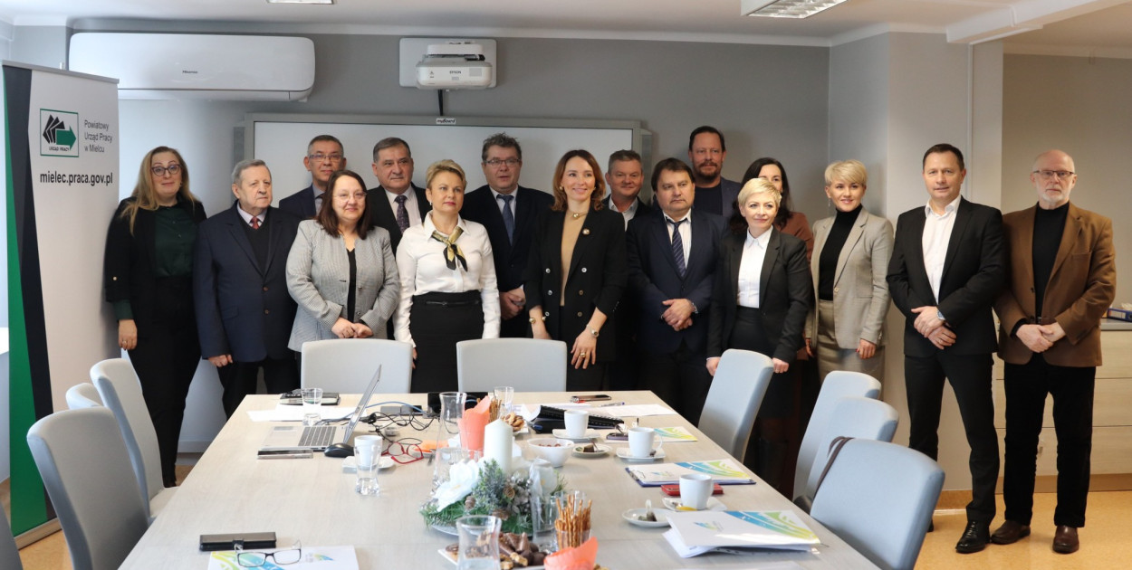 Powiatowa Rada Rynku Pracy w Mielcu. Fot. Powiat Mielecki