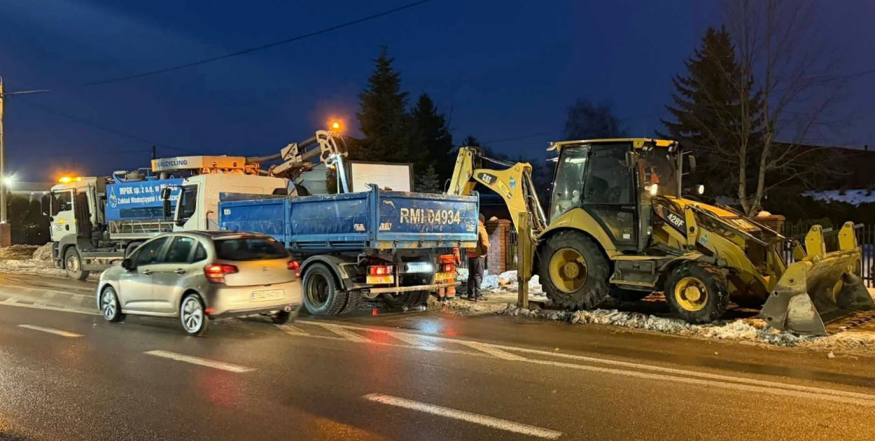 Kolejne awarie wodociągów w Mielcu: Smoczka, Sienkiewicza