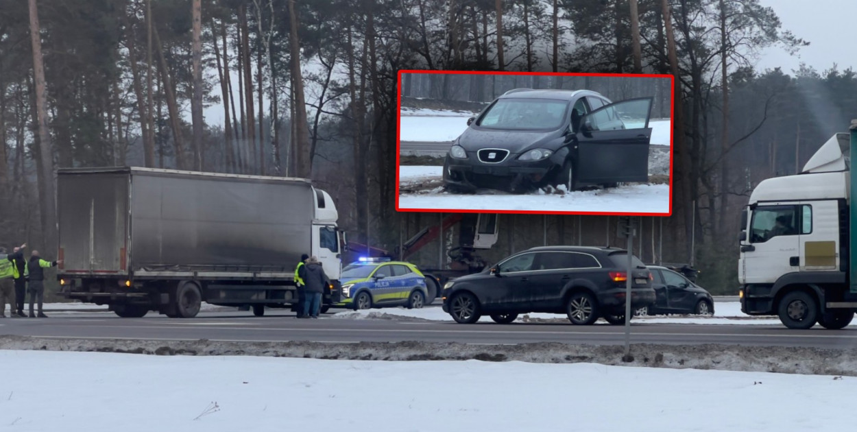 Kolizja na obwodnicy: seat i man