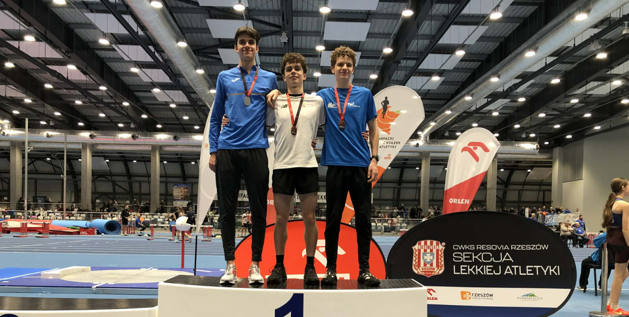 13 medali LKS Stal Mielec w Rzeszowie. Udany start w halowym mityngu POZLA