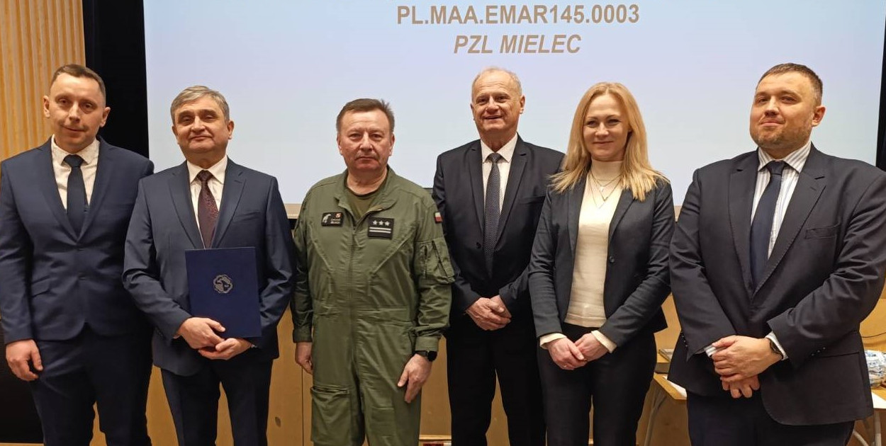 PZL Mielec z ważnym certyfikatem Wojska Polskiego