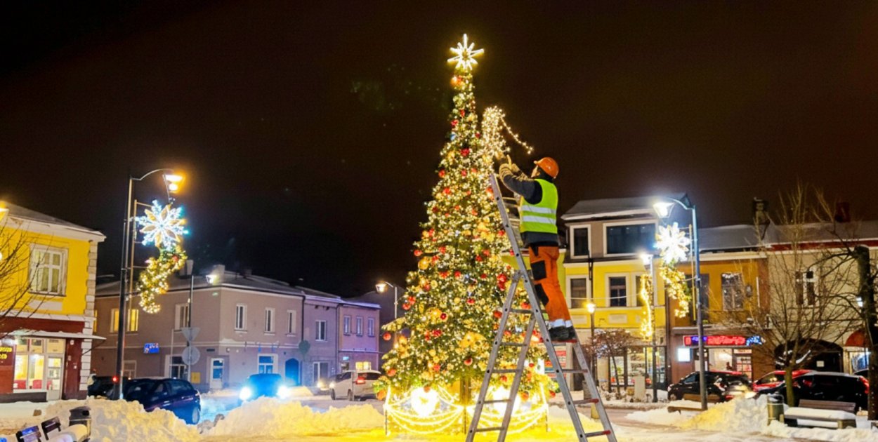 Nadszedł luty. Ozdoby świąteczne już zdjęte
