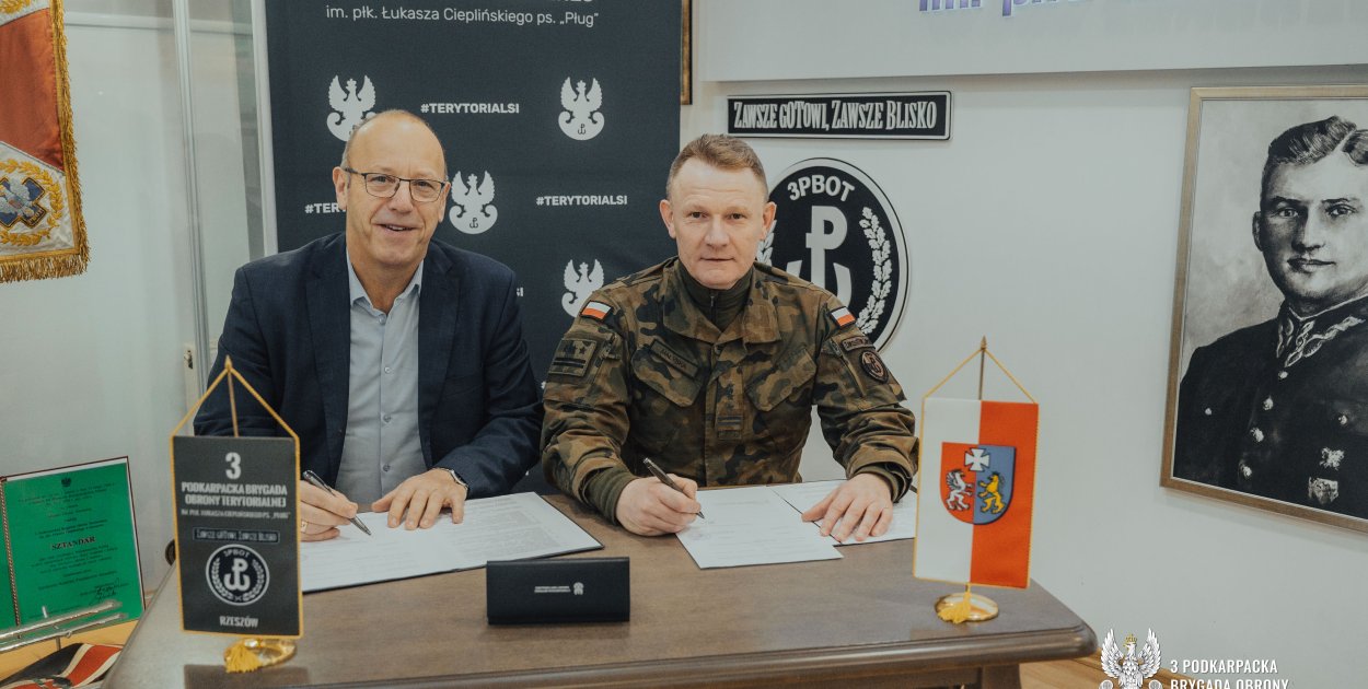 Liceum z Mielca partnerem Wojsk Obrony Terytorialnej