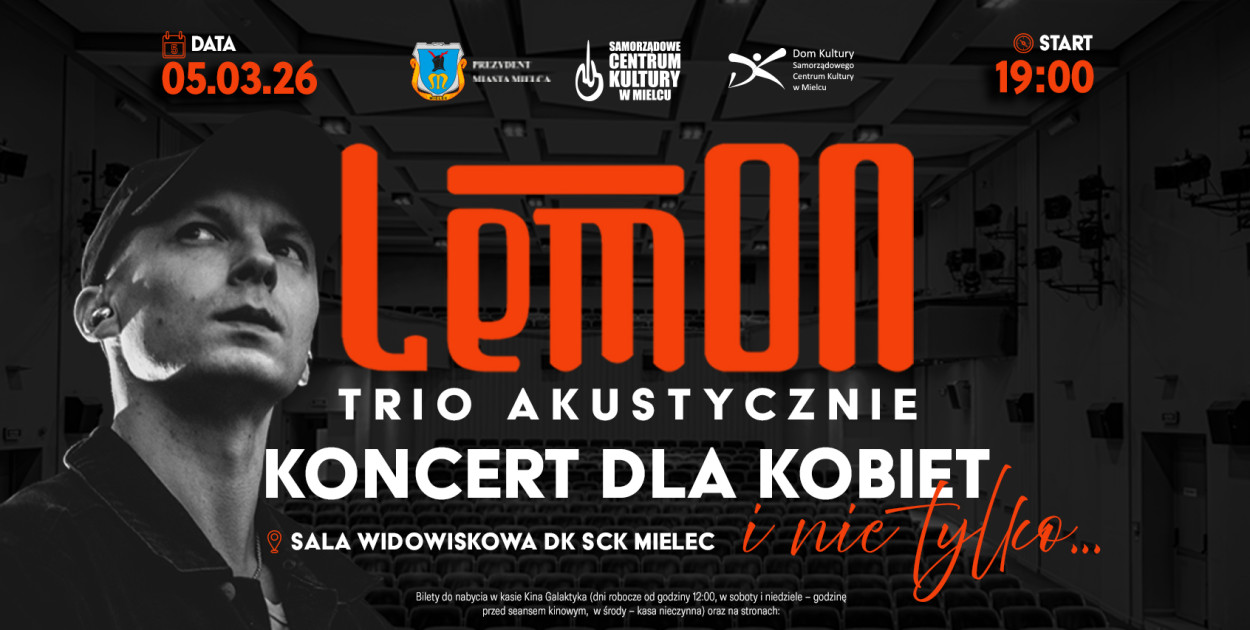 LemON Trio Akustyczne - koncert pełen emocji już w marcu