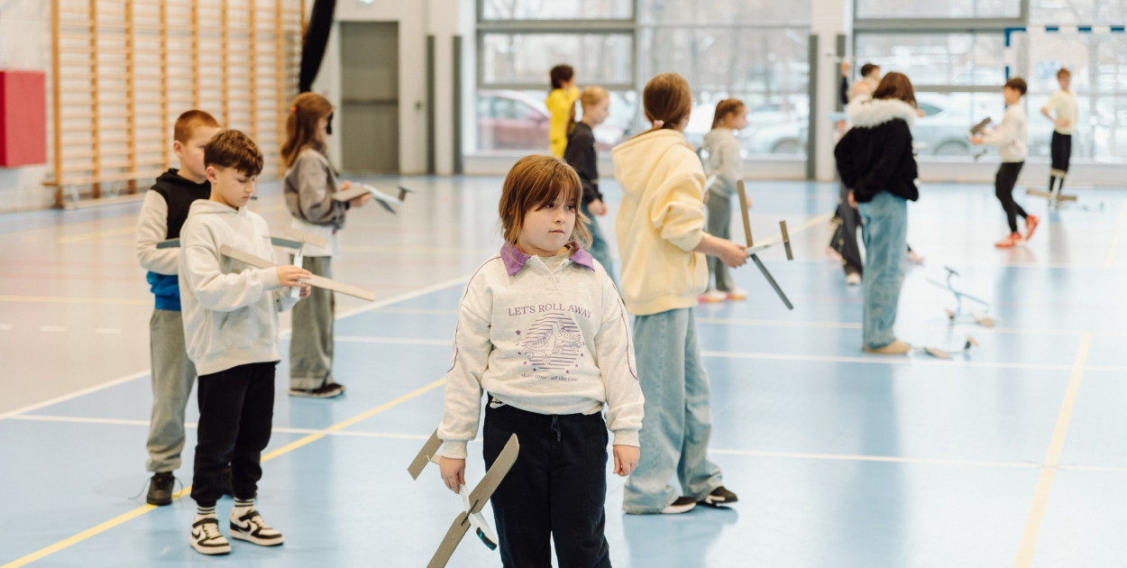 Lotnicza przygoda na półkoloniach MOSiR [FOTO]