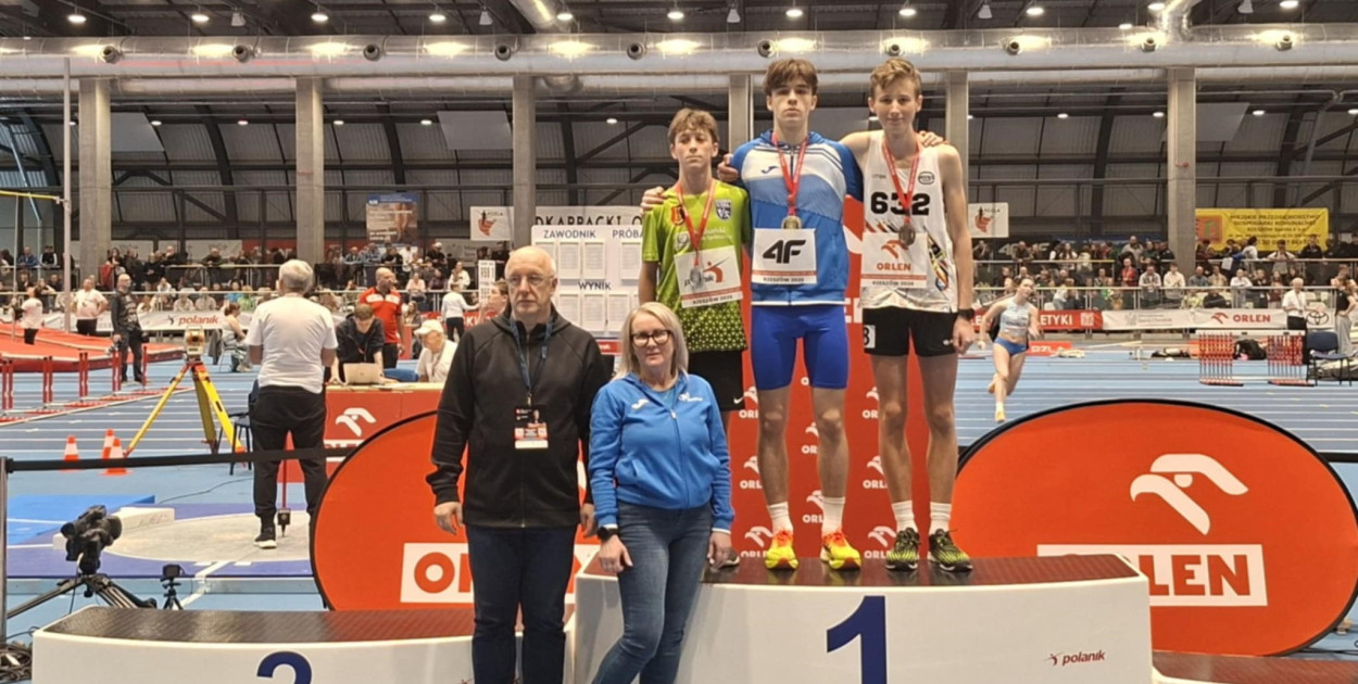 Dwa medale LKS Stal Mielec na Halowych Mistrzostwach Polski U18 i U20