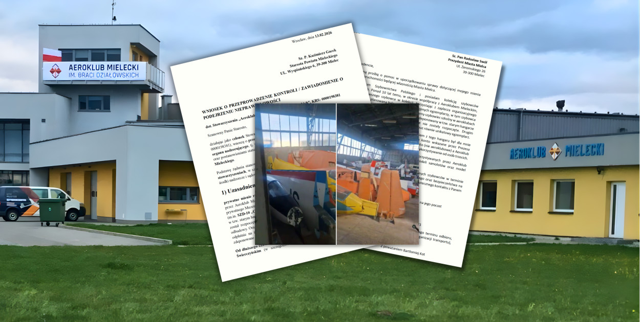 Poważne oskarżenia pod adresem władz Aeroklubu Mieleckiego