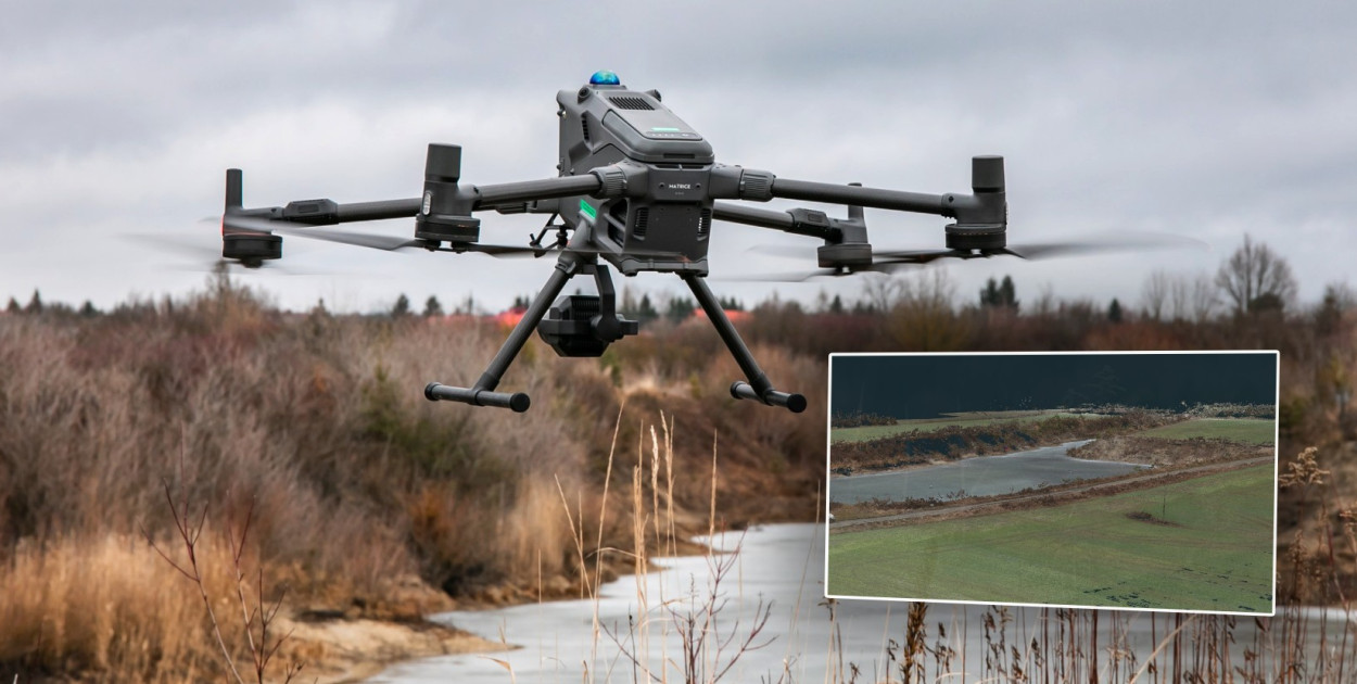 Specjalistyczny dron już w użyciu. Powstał trójwymiarowy model