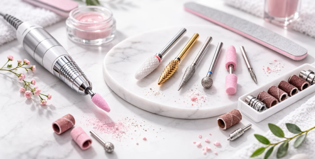 Frezy do paznokci – rodzaje i zastosowanie w manicure i pedicure