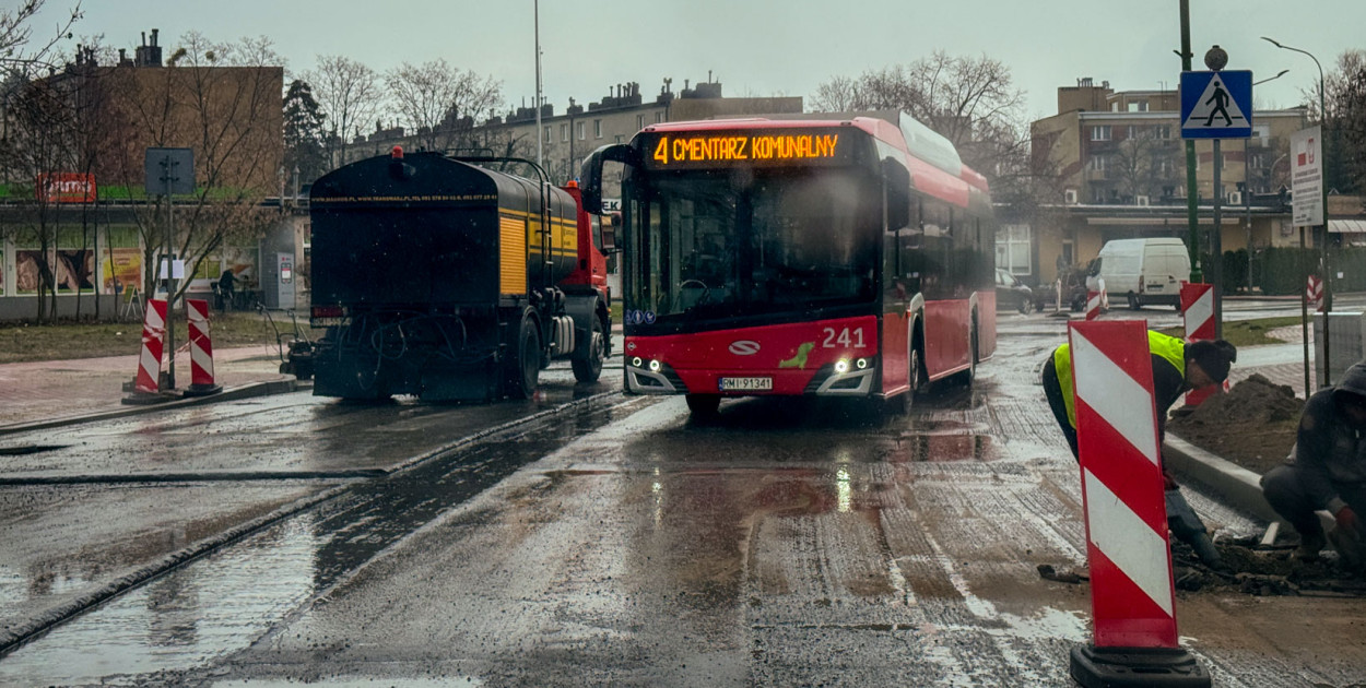 Utrudnienia na ul. Księdza Piotra Skargi. Ruch wahadłowy