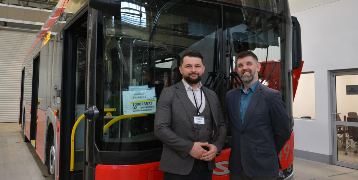 Kolejne autobusy elektryczne coraz bliżej. MKS z wizytą w Solaris