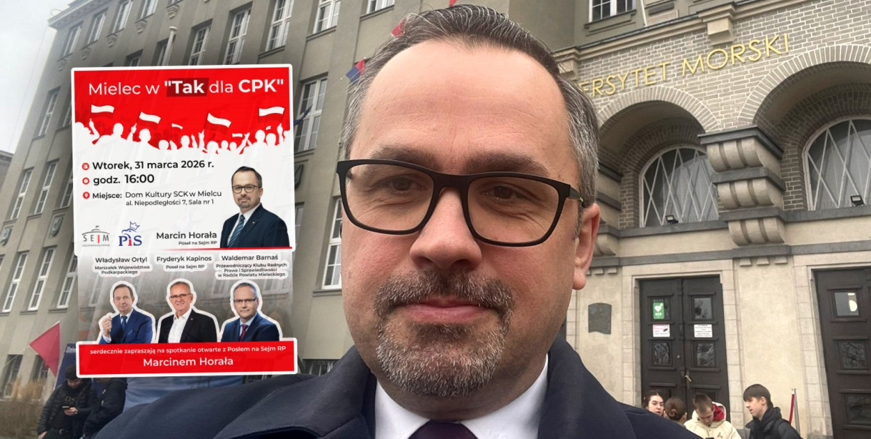 Marcin Horała przyjedzie do Mielca. W planie dwa spotkania